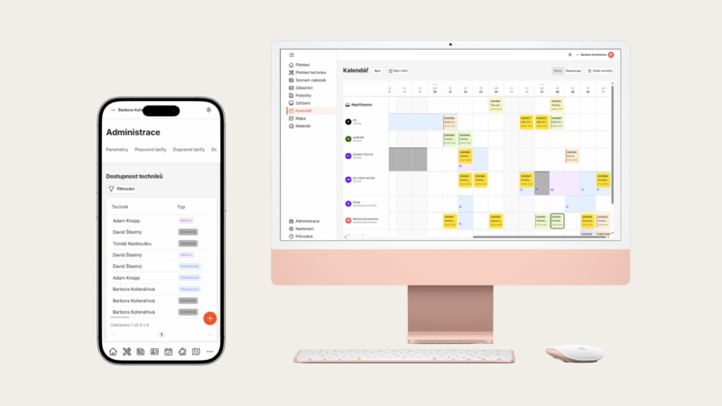 Přehled a dostupnost techniků