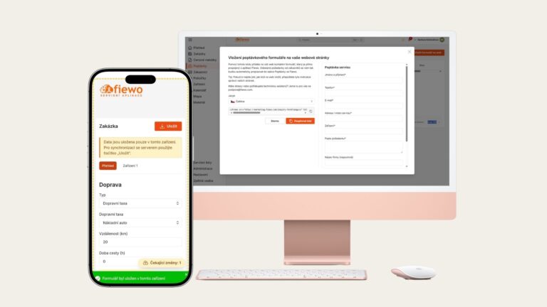 Červencové novinky: Offline režim, webové poptávky, správa uživatelů
